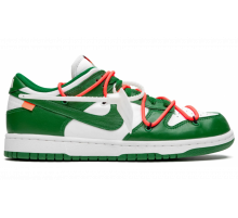 Кроссовки Nike Dunk Low Off-White Pine Green
