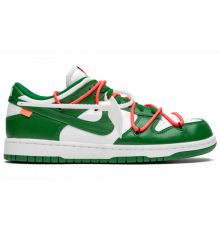 Кроссовки Nike Dunk Low Off-White Pine Green