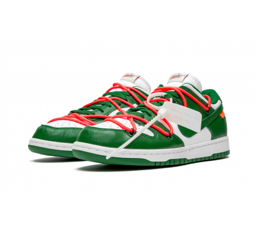 Кроссовки Nike Dunk Low Off-White Pine Green