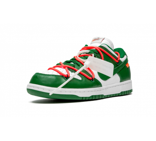 Кроссовки Nike Dunk Low Off-White Pine Green