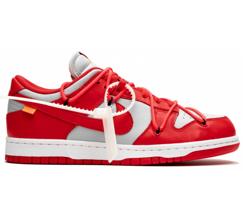 Кроссовки Nike SB Dunk Low Off-White University Red