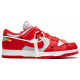 Кроссовки Nike SB Dunk Low Off-White University Red
