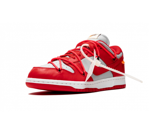 Кроссовки Nike SB Dunk Low Off-White University Red
