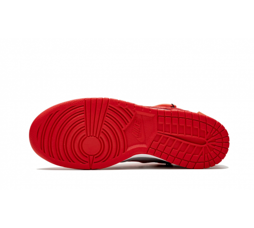 Кроссовки Nike SB Dunk Low Off-White University Red