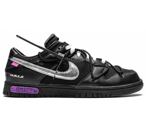 Кроссовки Nike SB Dunk Low Off-White черные