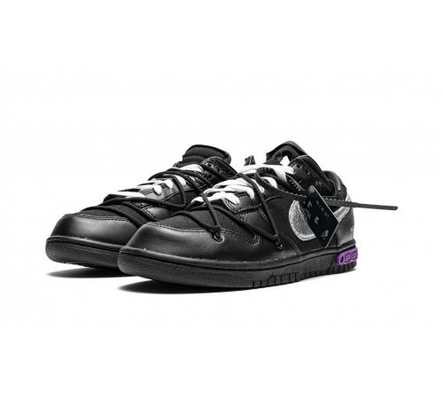 Кроссовки Nike SB Dunk Low Off-White черные