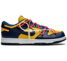 Кроссовки Nike Dunk Low Off-White University Gold