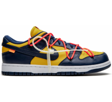 Кроссовки Nike Dunk Low Off-White University Gold