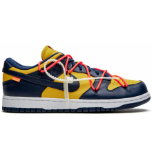 Кроссовки Nike Dunk Low Off-White University Gold