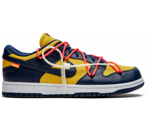Кроссовки Nike Dunk Low Off-White University Gold