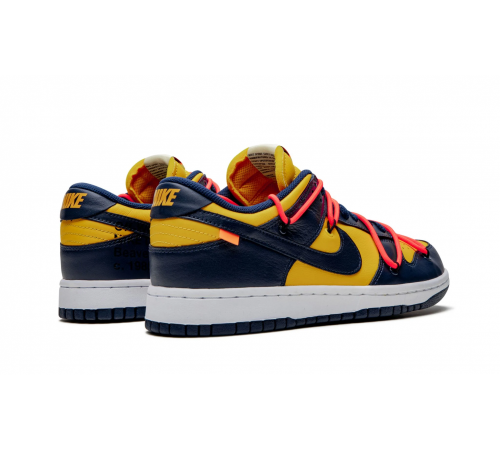 Кроссовки Nike Dunk Low Off-White University Gold
