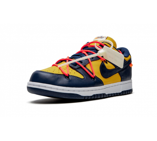 Кроссовки Nike Dunk Low Off-White University Gold