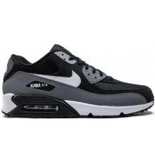 Кроссовки Nike Air Max 90 Leather Black Grey White