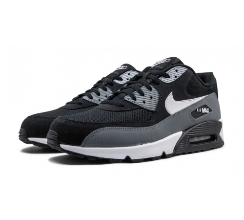 Кроссовки Nike Air Max 90 Leather Black Grey White