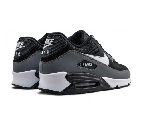 Кроссовки Nike Air Max 90 Leather Black Grey White