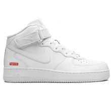 Кроссовки Nike Air Force 1 Mid Supreme Mini Box Logo White
