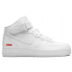 Кроссовки Nike Air Force 1 Mid Supreme Mini Box Logo White