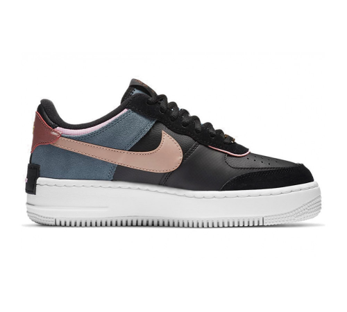 Кроссовки Nike Air Force 1 Low Shadow Black Metallic