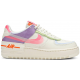 Nike Air Force 1 Low Shadow Double Swoosh Sail Pink Purple