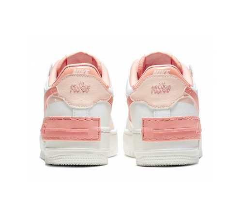 Кроссовки Nike Air Force 1 Low Shadow White Orange