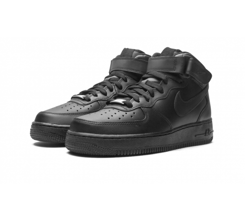 Кроссовки Nike Air Force 1 Mid All Black