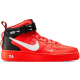 Nike Air Force 1 07 Mid LV8 Utility Red Black