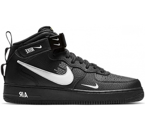 Nike Air Force 1 07 Mid LV8 Utility Black