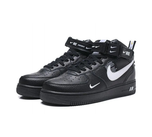 Nike Air Force 1 07 Mid LV8 Utility Black