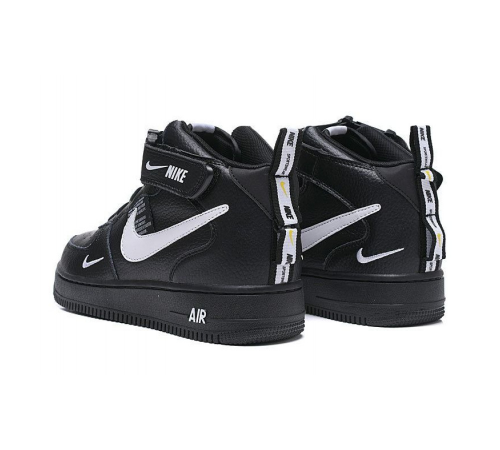 Nike Air Force 1 07 Mid LV8 Utility Black