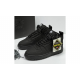 Кроссовки Nike Air Force 1 Lunar Duckboot Black зимние на меху