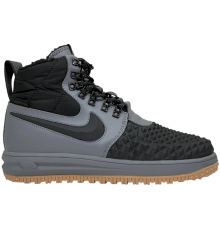 Nike Air Force 1 Duckboot Grey зимние на меху