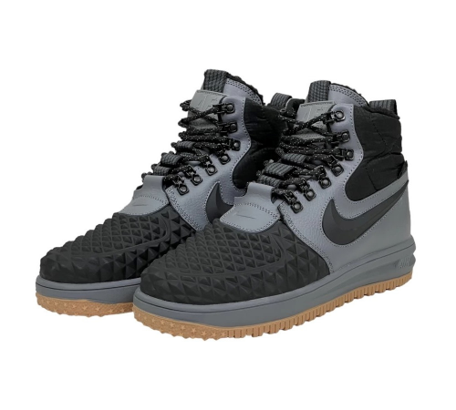 Nike Air Force 1 Duckboot Grey зимние на меху