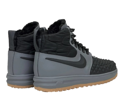 Nike Air Force 1 Duckboot Grey зимние на меху