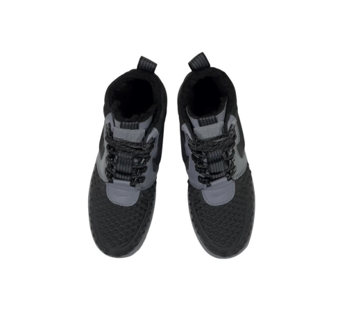 Nike Air Force 1 Duckboot Grey зимние на меху