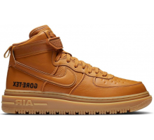 Кроссовки Nike Air Force 1 Mid Gore-Tex Beige с мехом