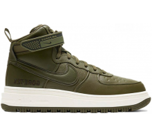 Кроссовки Nike Air Force 1 Mid Gore-Tex Green с мехом