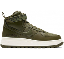 Кроссовки Nike Air Force 1 Mid Gore-Tex Green с мехом
