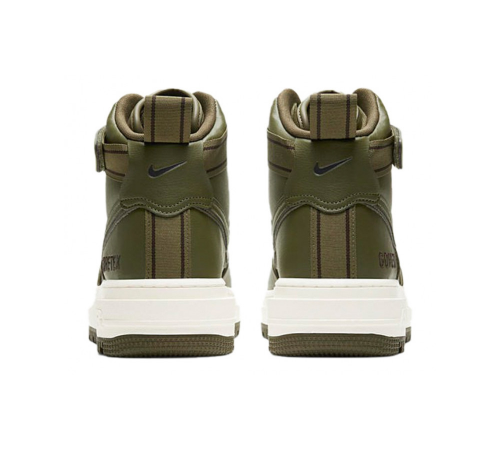 Кроссовки Nike Air Force 1 Mid Gore-Tex Green с мехом