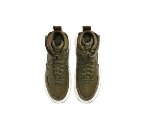 Кроссовки Nike Air Force 1 Mid Gore-Tex Green с мехом