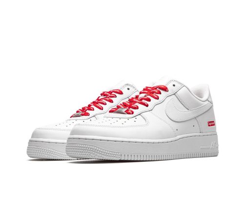 Кроссовки Nike Air Force 1 Low Supreme White